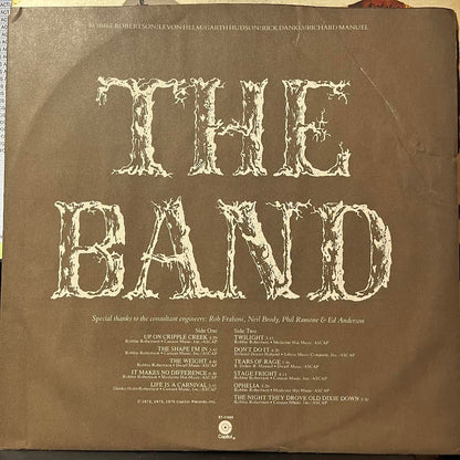 The Band - The Best Of The Band (VINYL) | Near Mint (NM or M-) Very Good Plus Plus (VG++)