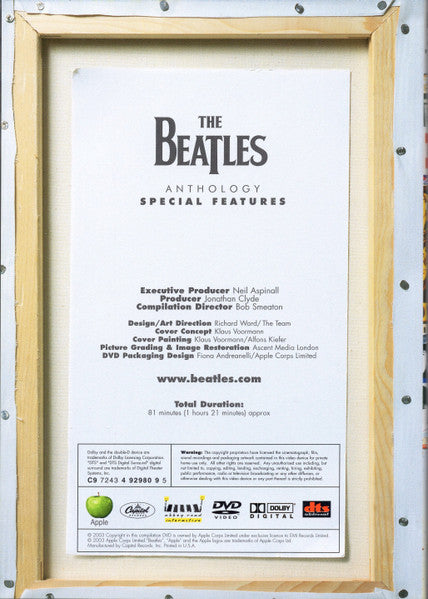 The Beatles - Anthology (DVD BOX - MISSING DISC 1) |