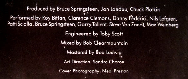 Bruce Springsteen & The E-Street Band - Live / 1975-85 (5x VINYL BOX SET) | Near Mint (NM or M-) Excellent (EX)