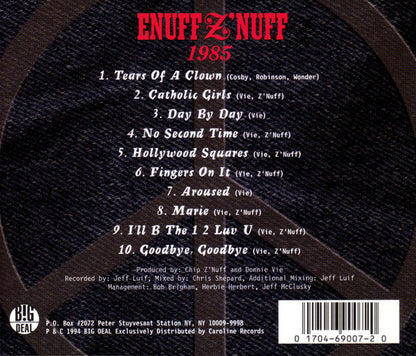Enuff Z'nuff - 1985 (CD) | Near Mint (NM or M-)