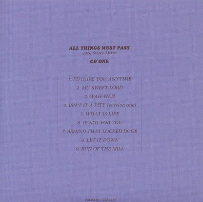 George Harrison - All Things Must Pass (50th Anniversary) (CD BOX SET) | Near Mint (NM) Near Mint (NM)