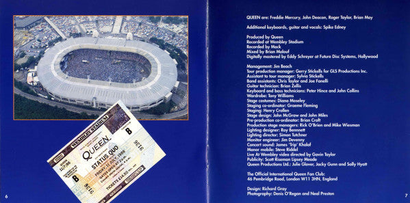 Queen - Live At Wembley '86 (2xCD) | Near Mint (NM) Excellent+ (EX+)