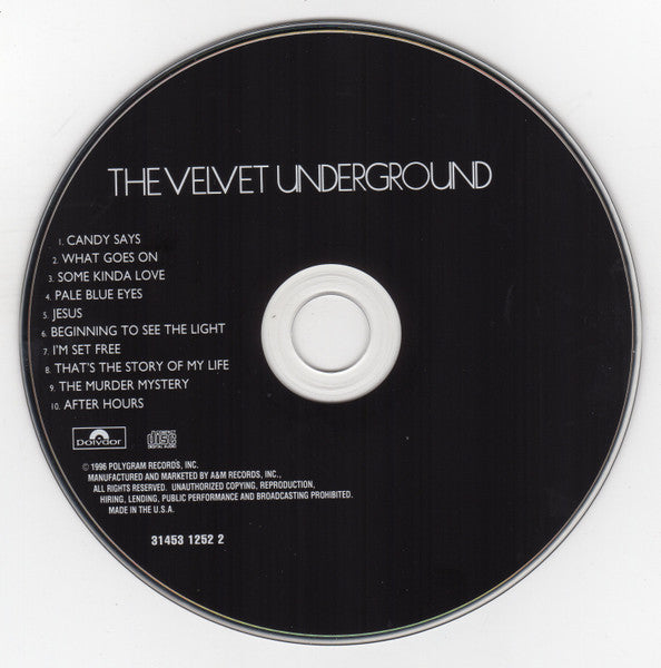 The Velvet Underground - The Velvet Underground (CD) | Near Mint (NM) Near Mint (NM)