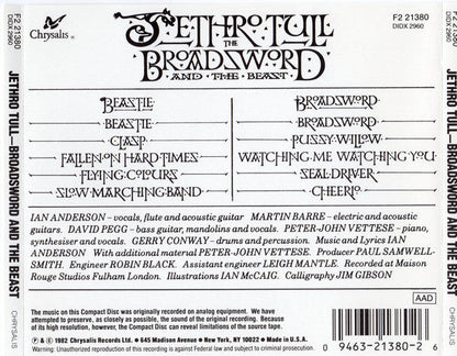 Jethro Tull - The Broadsword And The Beast (CD) | Near Mint (NM) Near Mint (NM)