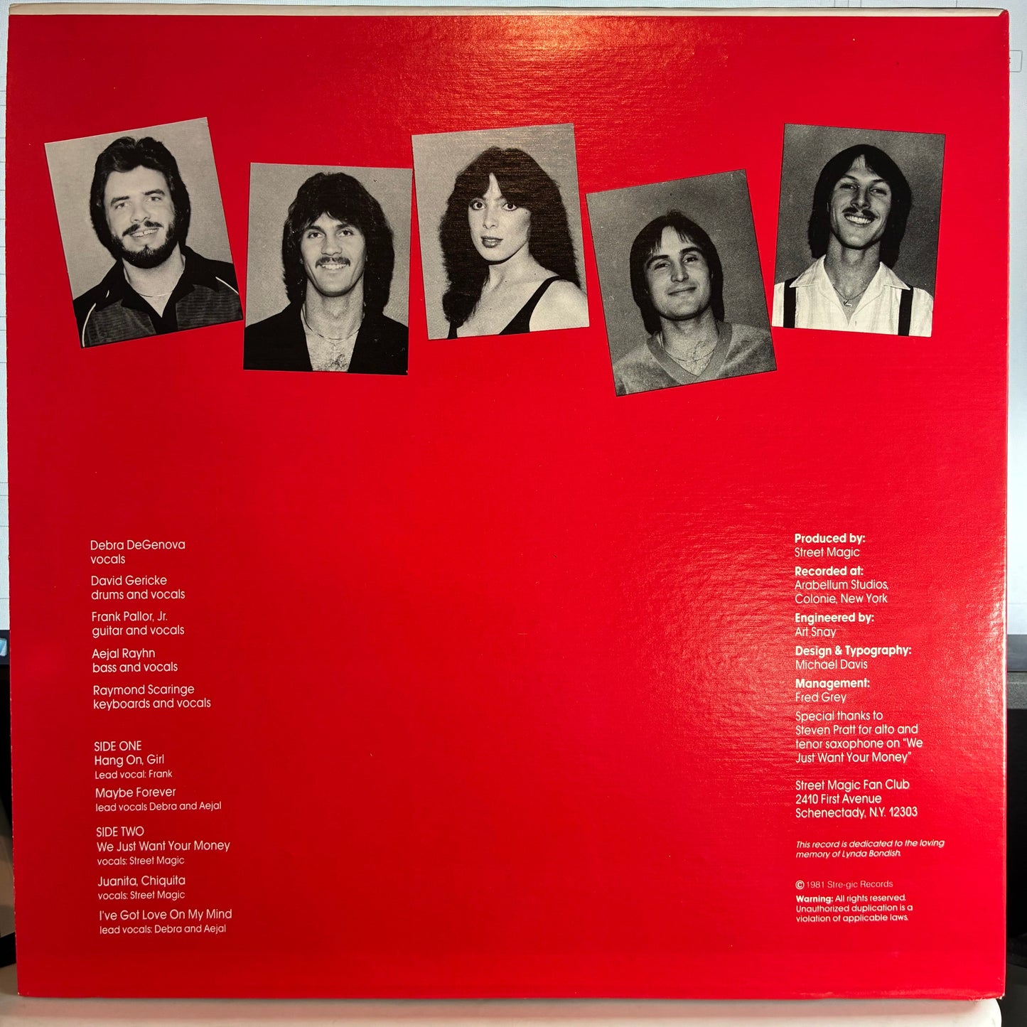 Street Magic - On The Way (VINYL) | Near Mint (NM or M-) Excellent (EX)