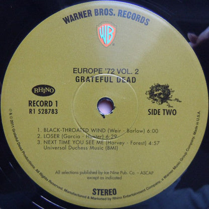 The Grateful Dead - Europe '72 Vol. 2 (4xLP BOX) | Near Mint (NM or M-) Excellent (EX)