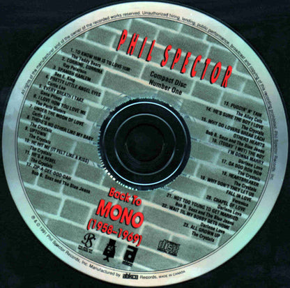 Back To Mono (1958-1969) (3xCD) | Near Mint (NM) Near Mint (NM)