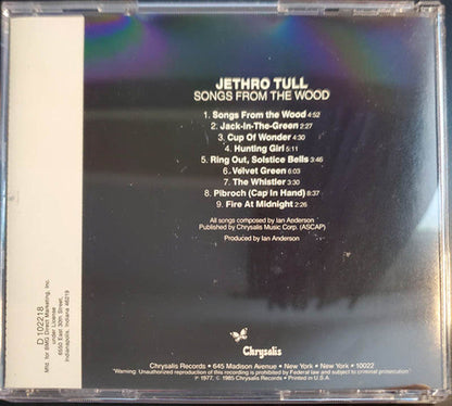 Jethro Tull - Songs From The Wood (CD) | Near Mint (NM or M-) Near Mint (NM)