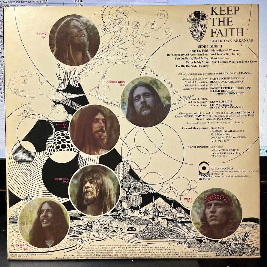 Keep The Faith (VINYL) | Near Mint (NM) Very Good Plus (VG+)
