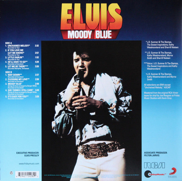 Elvis Presley - Moody Blue (VINYL) | Near Mint (NM) Near Mint (NM)