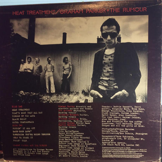Graham Parker And The Rumour - Heat Treatment (VINYL) | Near Mint (NM) Very Good Plus (VG+)