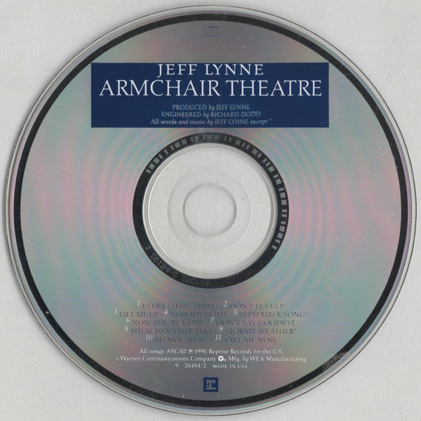 Jeff Lynne - Armchair Theatre (CD) | Near Mint (NM or M-)
