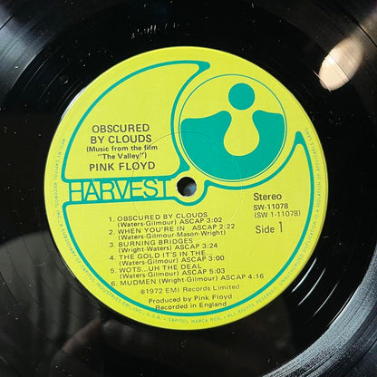 Pink Floyd - Obscured By Clouds (VINYL) | Near Mint (NM or M-) Excellent+ (EX+)