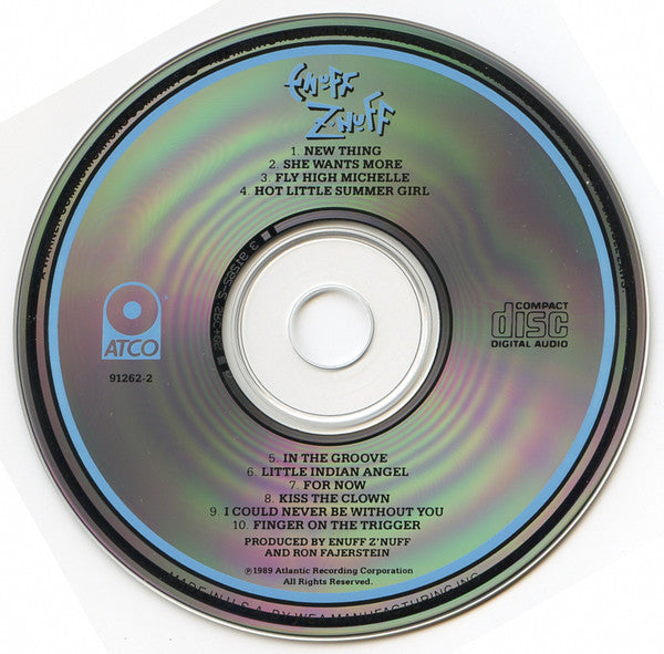 Enuff Z'nuff - Enuff Z'nuff (CD) | Near Mint (NM or M-)