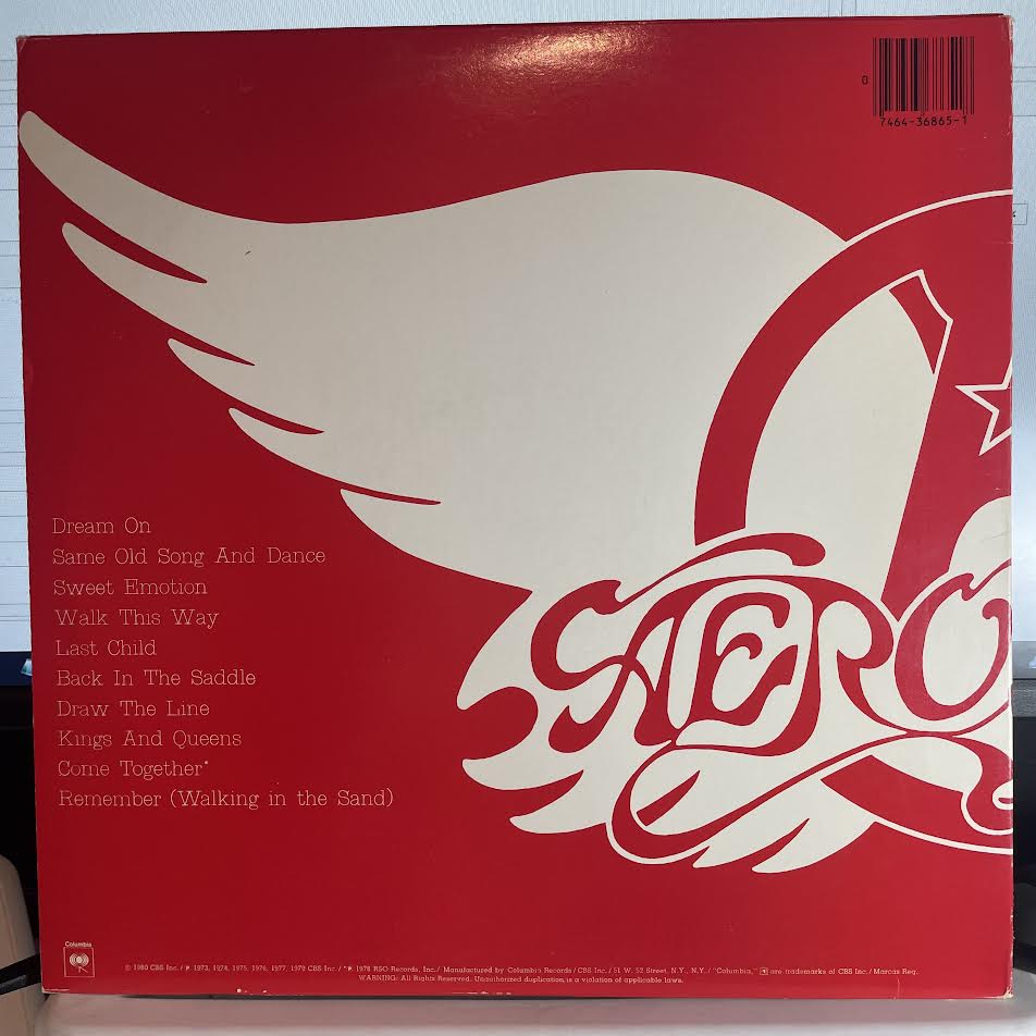 Aerosmith - Aerosmith's Greatest Hits (VINYL) | Near Mint (NM) Excellent+ (EX+)