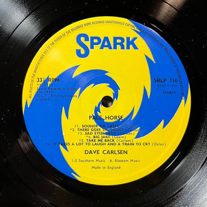 Dave Carlsen - Pale Horse (VINYL) | Near Mint (NM) Near Mint- (NM-)