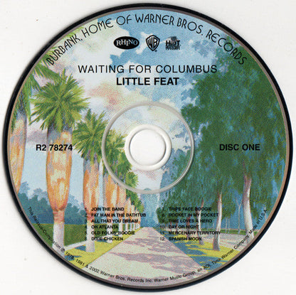 Little Feat - Waiting For Columbus (2xCD) | Near Mint (NM or M-) Excellent (EX)