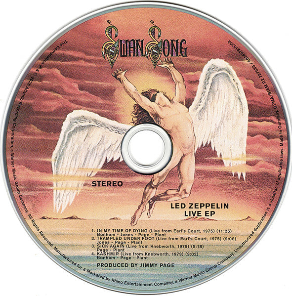 Led Zeppelin - Live EP (CD) | Near Mint (NM or M-)
