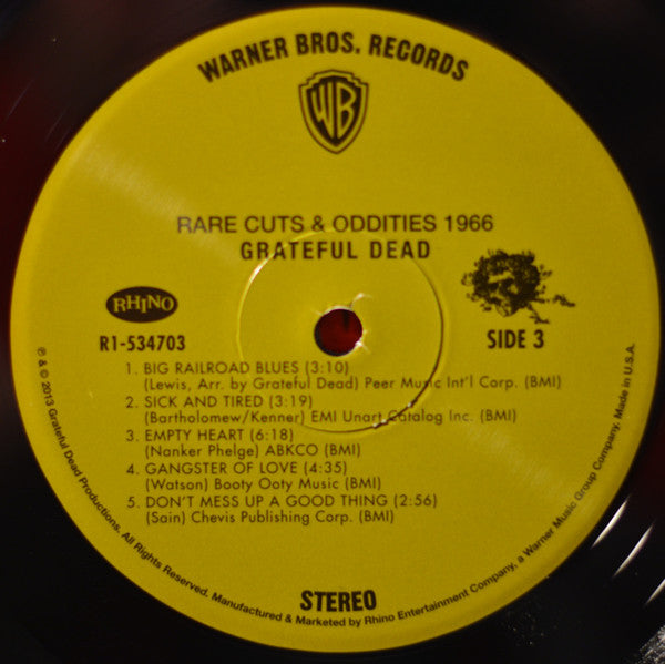The Grateful Dead - Rare Cuts & Oddities 1966 (VINYL) | Near Mint (NM or M-)