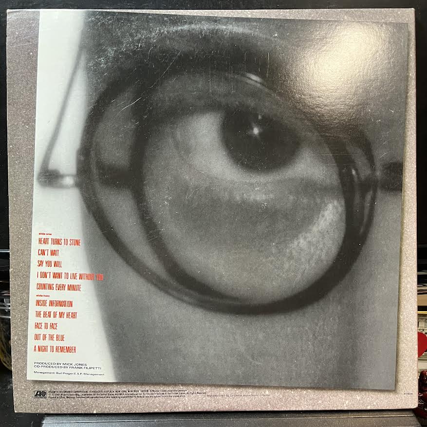 Foreigner - Inside Information (VINYL) | Near Mint (NM) Excellent (EX)