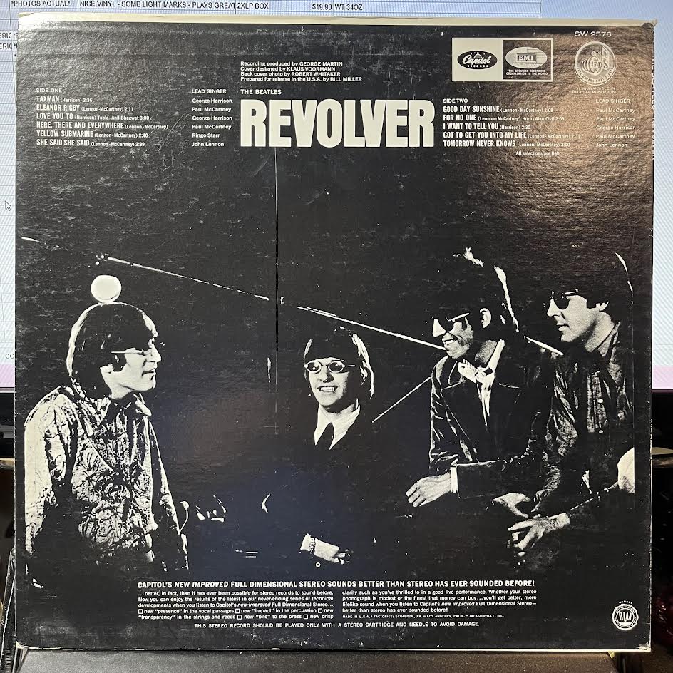 The Beatles - Revolver (VINYL) | Near Mint (NM) Near Mint (NM)