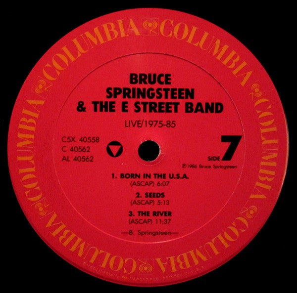 Bruce Springsteen & The E-Street Band - Live / 1975-85 (5x VINYL BOX SET) | Near Mint (NM or M-) Excellent (EX)