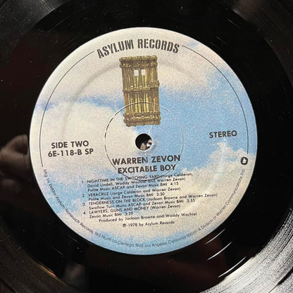 Warren Zevon - Excitable Boy (VINYL) | Near Mint (NM or M-) Excellent+ (EX+)