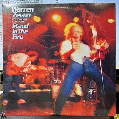 Warren Zevon - Stand In The Fire (VINYL) | Near Mint (NM) Excellent (EX)