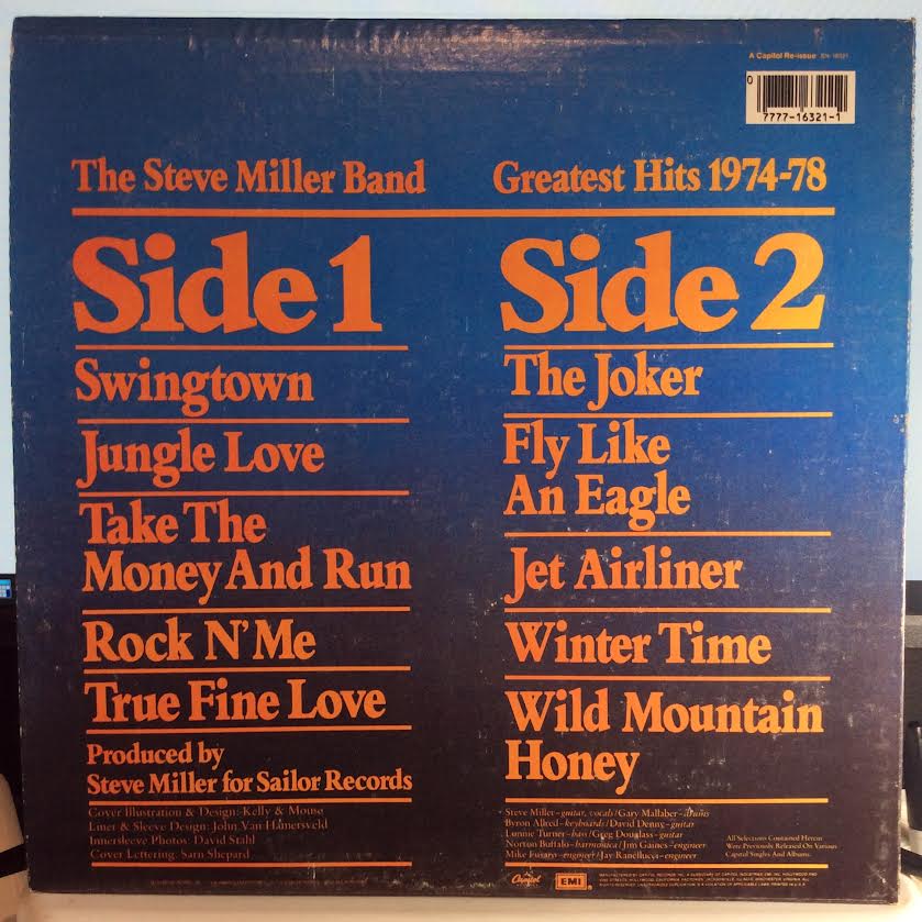 Steve Miller Band - Greatest Hits 1974-78 (VINYL) | Near Mint (NM or M-) Very Good Plus Plus (VG++)