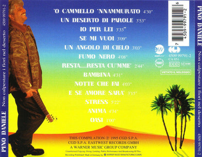 Pino Daniele - Non Calpestare I Fiori Nel Deserto (CD) | Near Mint (NM or M-)