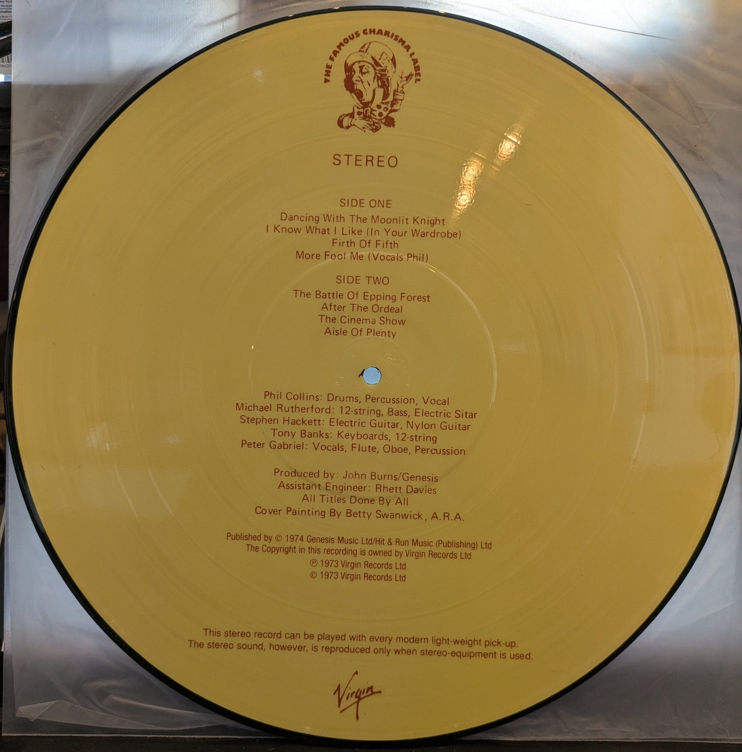 Genesis - Selling England By The Pound (PICTURE VINYL) | Near Mint (NM) Generic