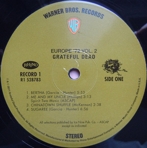 The Grateful Dead - Europe '72 Vol. 2 (4xLP BOX) | Near Mint (NM or M-) Excellent (EX)