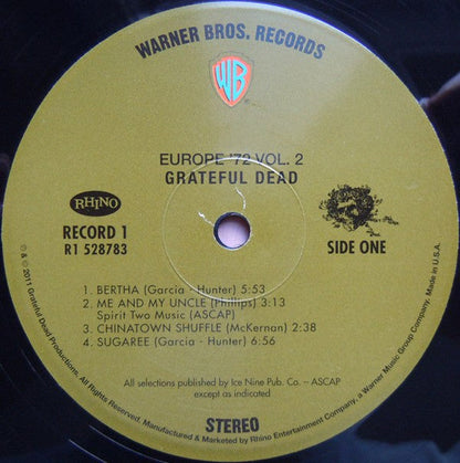The Grateful Dead - Europe '72 Vol. 2 (4xLP BOX) | Near Mint (NM or M-) Excellent (EX)
