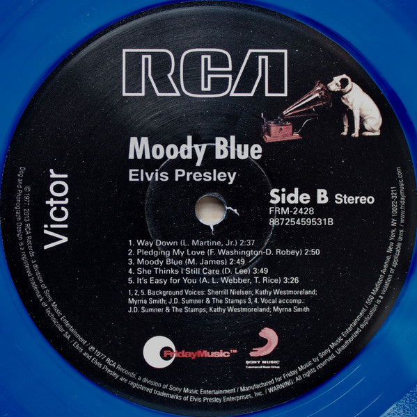 Elvis Presley - Moody Blue (VINYL) | Near Mint (NM) Near Mint (NM)