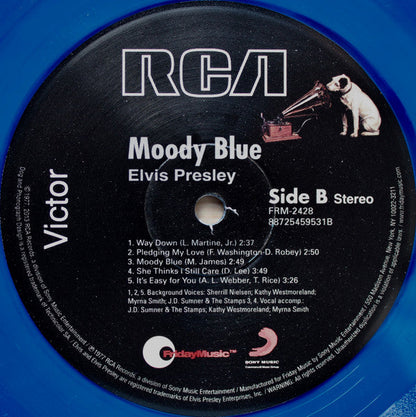 Elvis Presley - Moody Blue (VINYL) | Near Mint (NM) Near Mint (NM)