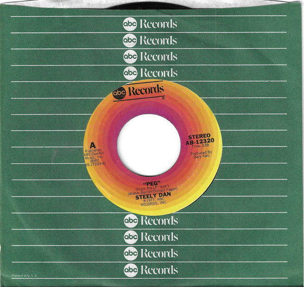 Steely Dan - Peg (7" VINYL) | Near Mint (NM) Near Mint (NM)