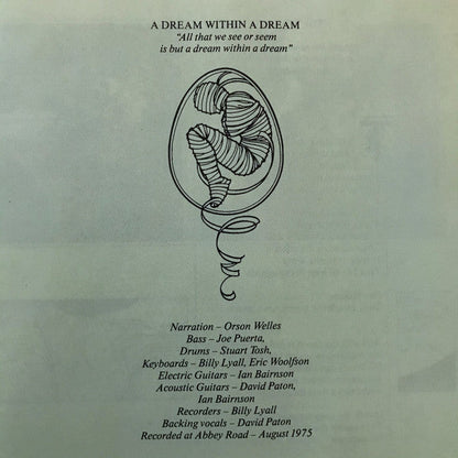 The Alan Parsons Project - Tales Of Mystery And Imagination (CD) | Near Mint (NM) Near Mint (NM)