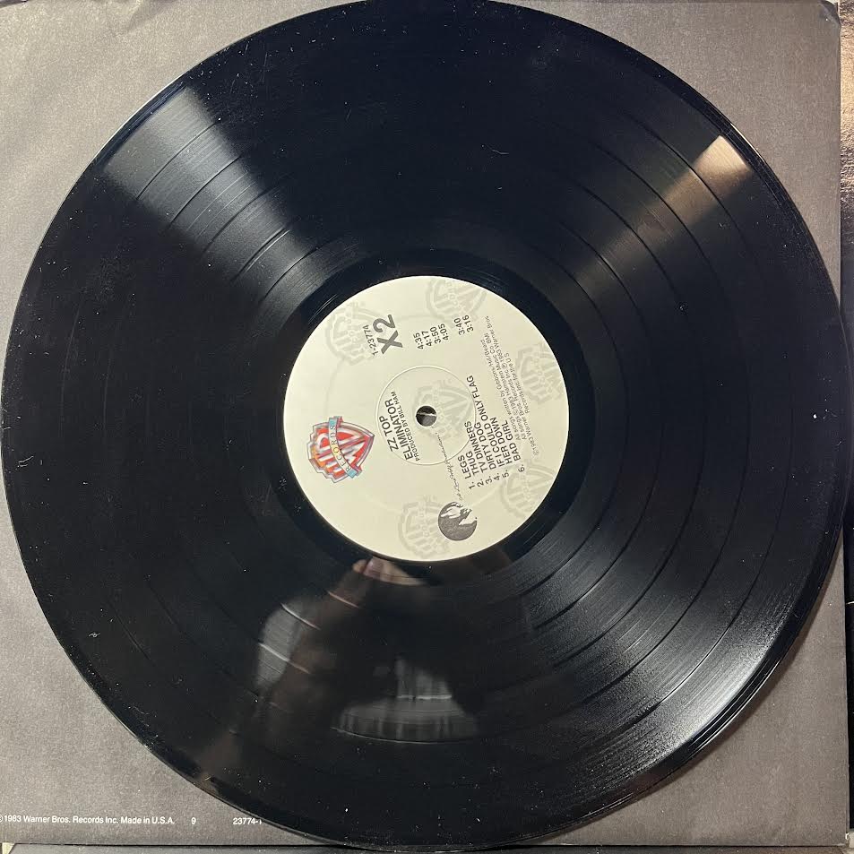 ZZ Top - Eliminator (VINYL) | Near Mint (NM or M-)