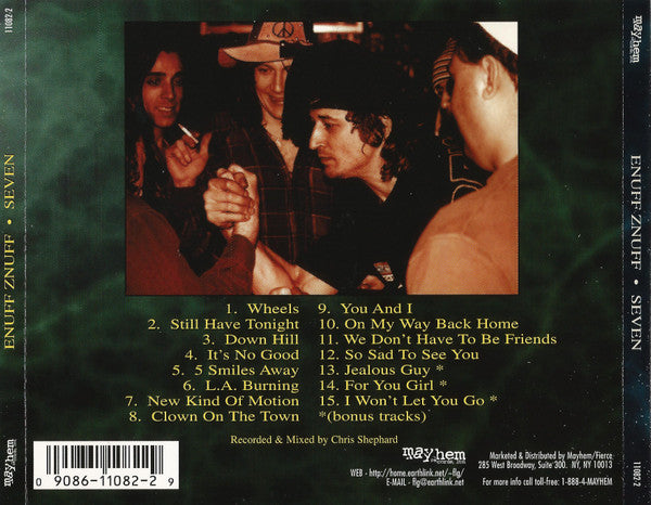 Enuff Z'nuff - Seven (CD) | Near Mint (NM or M-)