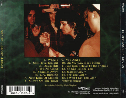 Enuff Z'nuff - Seven (CD) | Near Mint (NM or M-)