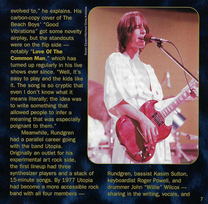 Todd Rundgren - The Very Best Of Todd Rundgren (CD) | Near Mint (NM) Excellent (EX)