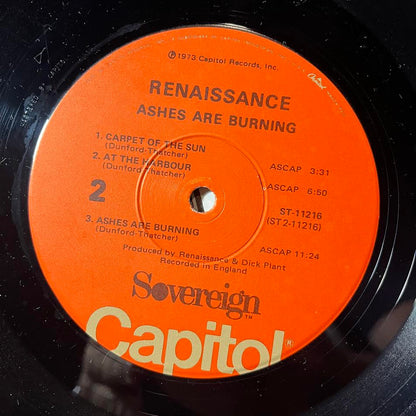 Renaissance (4) - Ashes Are Burning (VINYL) | Near Mint (NM or M-)