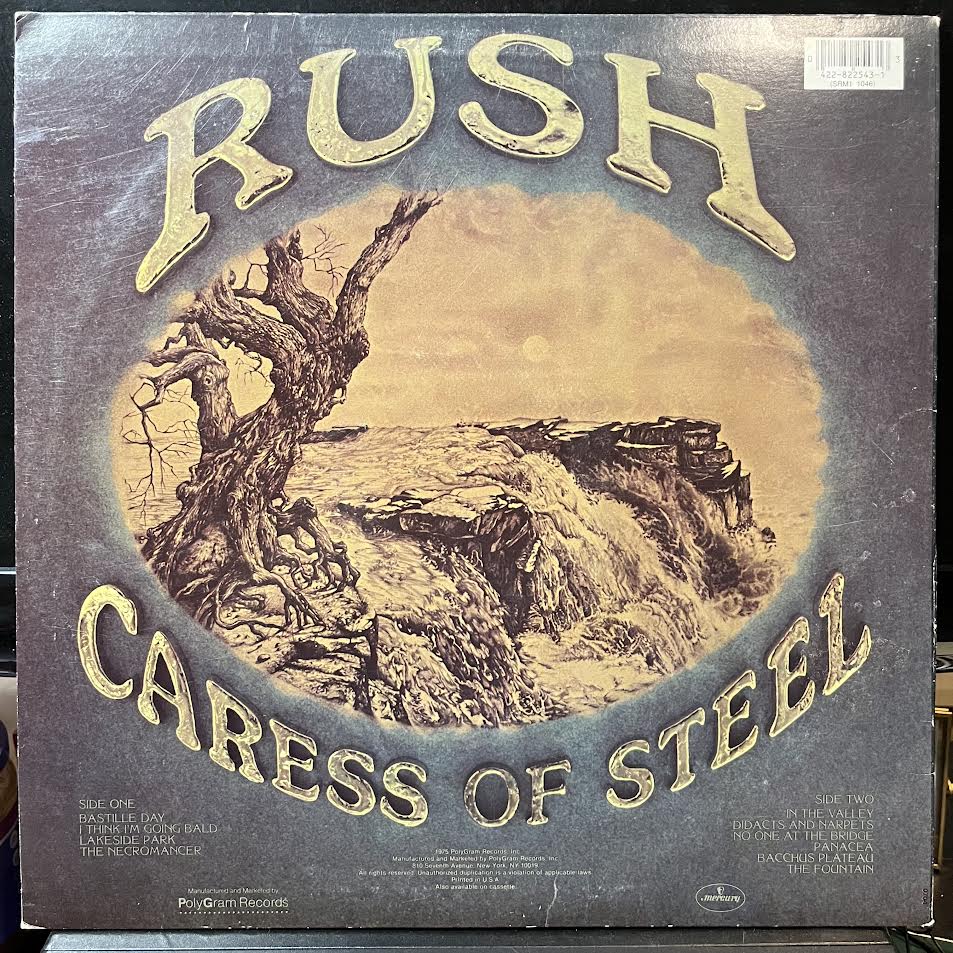 Rush - Caress Of Steel (VINYL) | Near Mint (NM or M-) Excellent (EX)