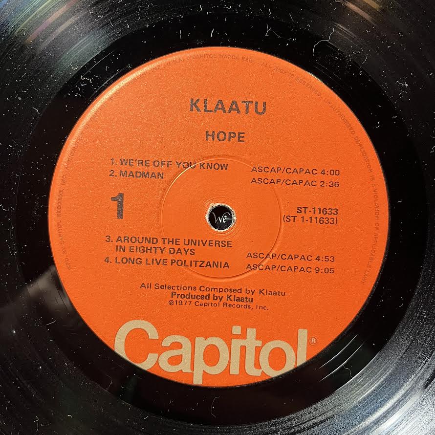 Hope (VINYL) | Near Mint (NM) Near Mint (NM)