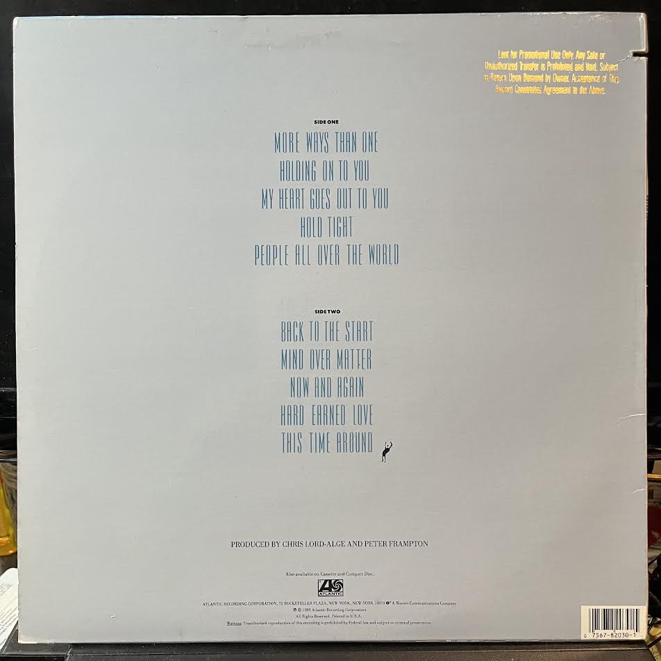 Peter Frampton - When All The Pieces Fit (VINYL) | Near Mint (NM) Near Mint (NM)