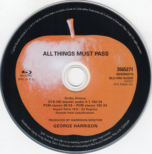 George Harrison - All Things Must Pass (50th Anniversary) (CD BOX SET) | Near Mint (NM) Near Mint (NM)