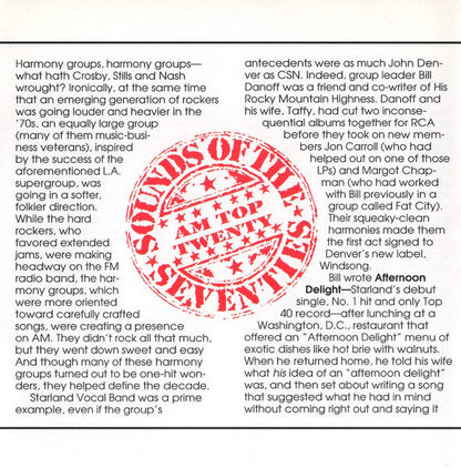 Various - Sounds Of The Seventies - AM Top Twenty (CD) | Near Mint (NM) Near Mint (NM)