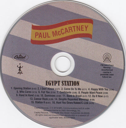 Paul McCartney - Egypt Station (Explorer's Edition) (CD) | Near Mint (NM) Near Mint (NM)