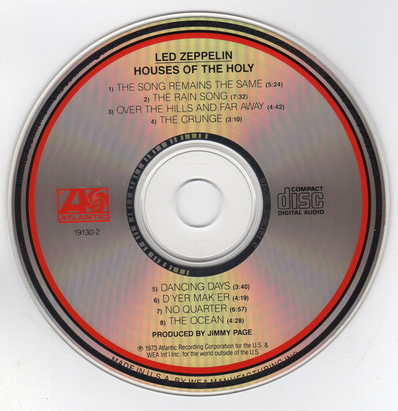 Led Zeppelin - Houses Of The Holy (CD) | Near Mint (NM or M-)