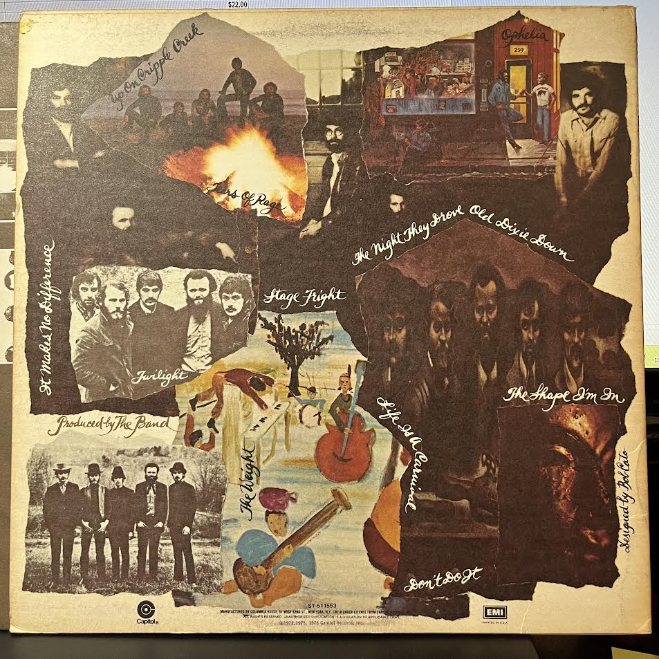 The Band - The Best Of The Band (VINYL) | Near Mint (NM or M-) Very Good Plus Plus (VG++)